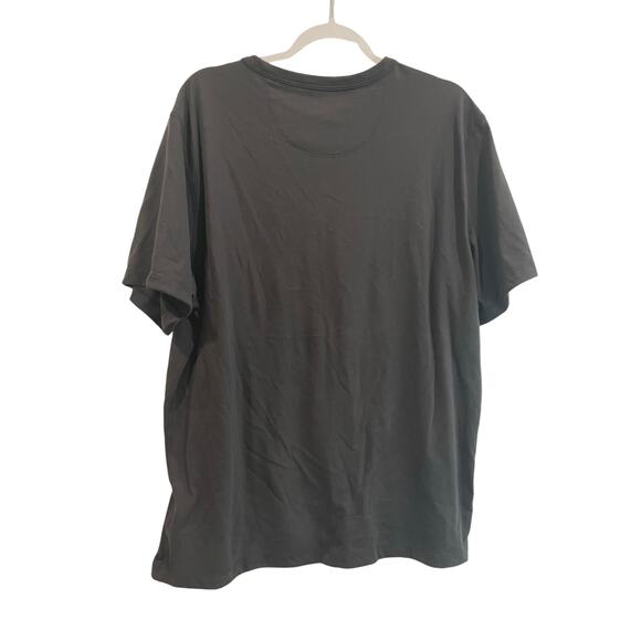 Untuckit Men’s XL Black Crew Neck T-Shirt Short Sleeve Cotton Blend Made in Peru - Picture 2 of 6